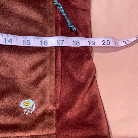 Mountain Hardware Wind Stopper M Red Monkey Fleece Full Zip Polartec Out… - Picture 5 of 14